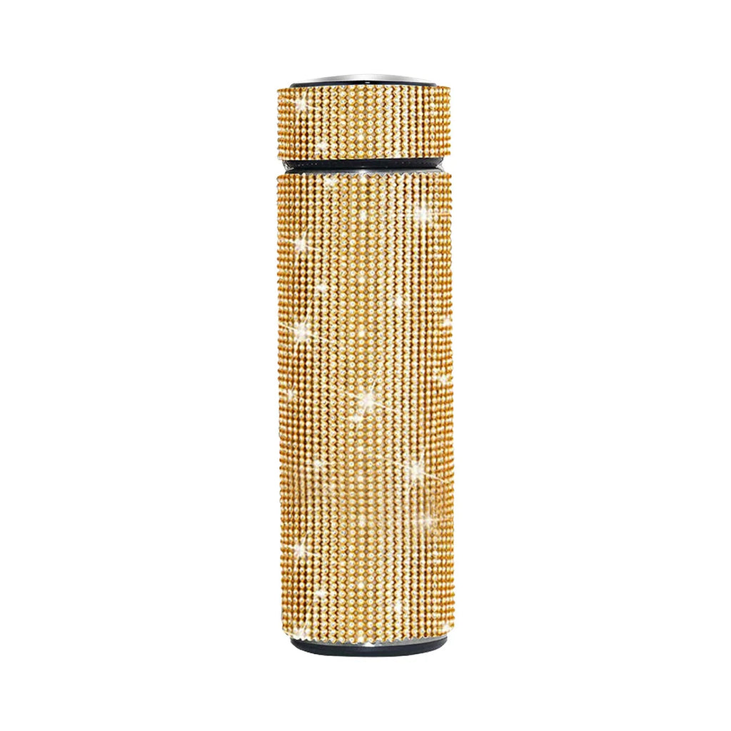 Luxury Rhinestone Thermos Cup Sparkling Diamond 304 Stainless Steel Thermos Flask Ladies Party Travel Daily Fashion Gift